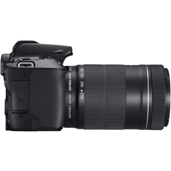 Canon EOS 250D + Canon EF-s 18-55mm f/4-5.6 IS STM Lens - Black